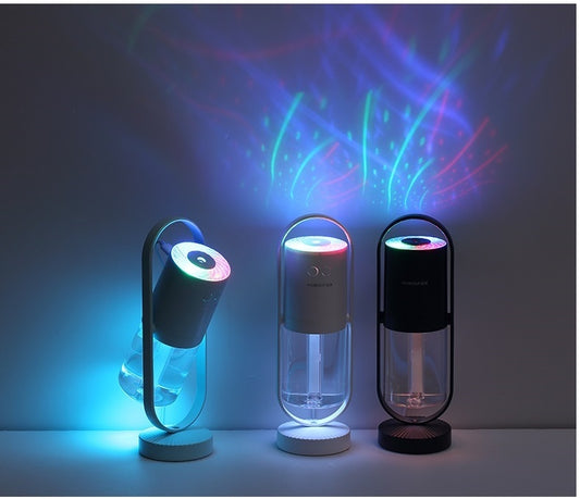 Magic Mist Humidifier – Projector Light & Air Purifier in One