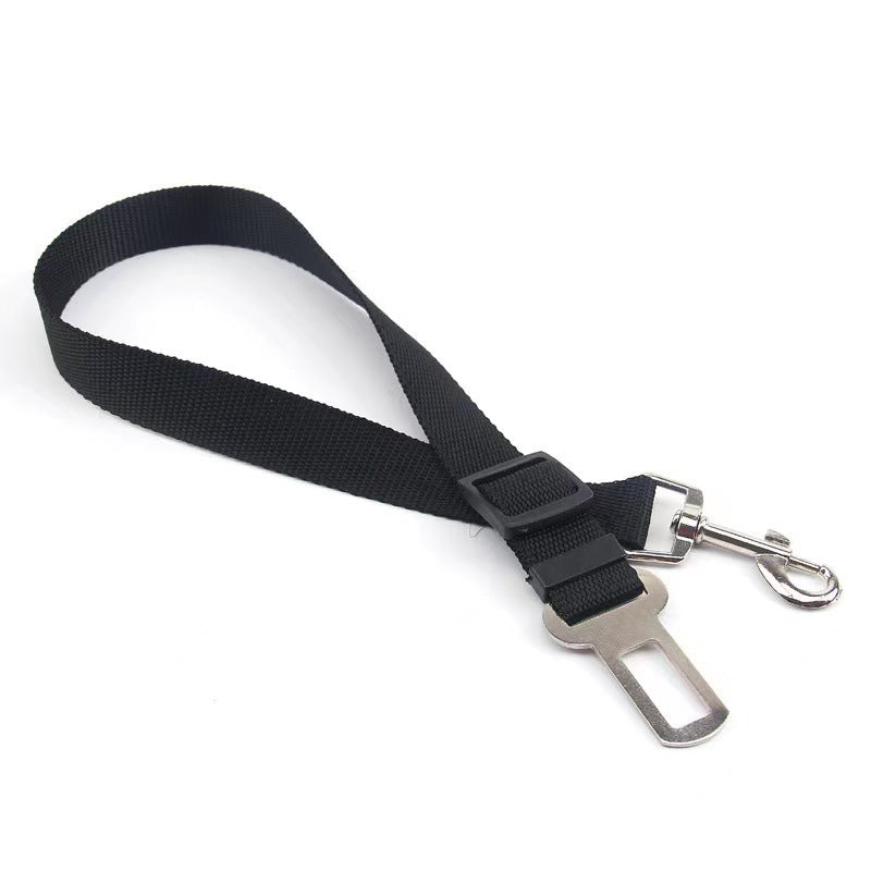 Adjustable Dog Car Seat Belt – Safe Travel for Pets