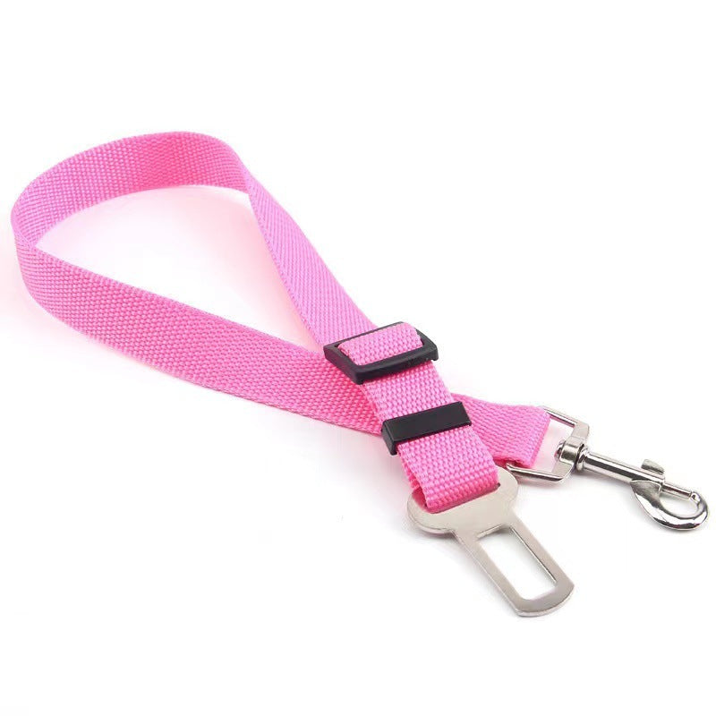Adjustable Dog Car Seat Belt – Safe Travel for Pets