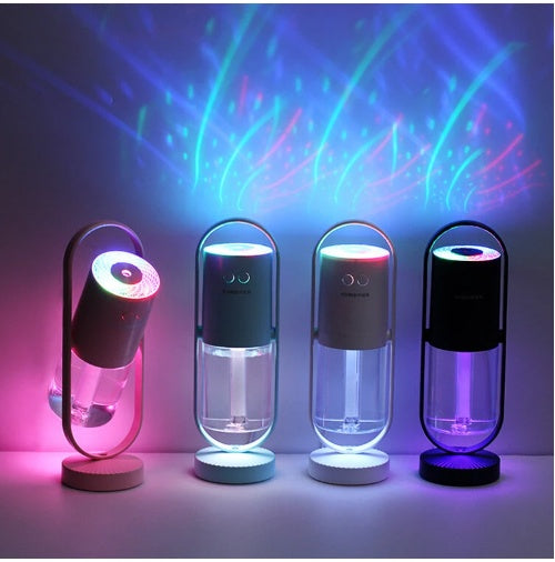 Magic Mist Humidifier – Projector Light & Air Purifier in One